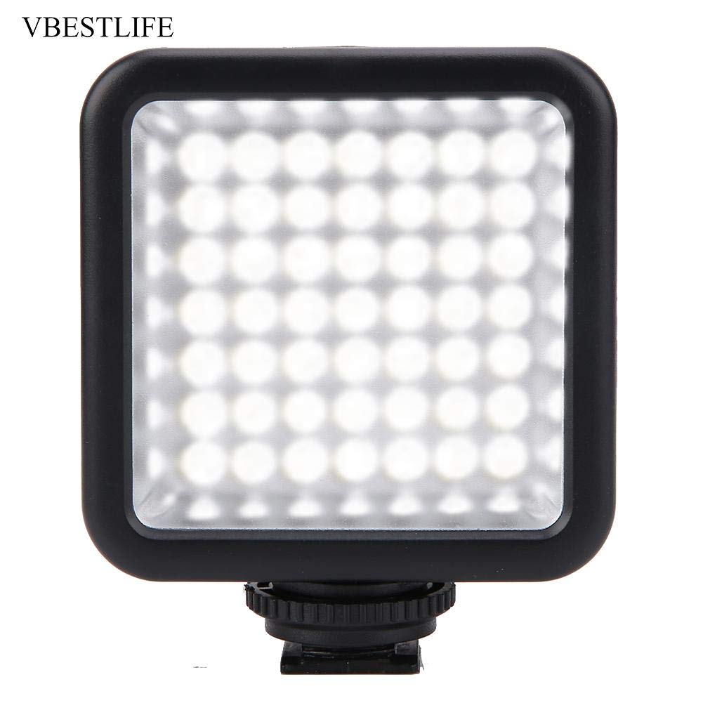 49pcs LED Video Light Panel Kit - Dimmable Camera Lighting for Photography, YouTube & TikTok Videos - Perfect Fill Light for Studio, Vlogging & Live Streaming