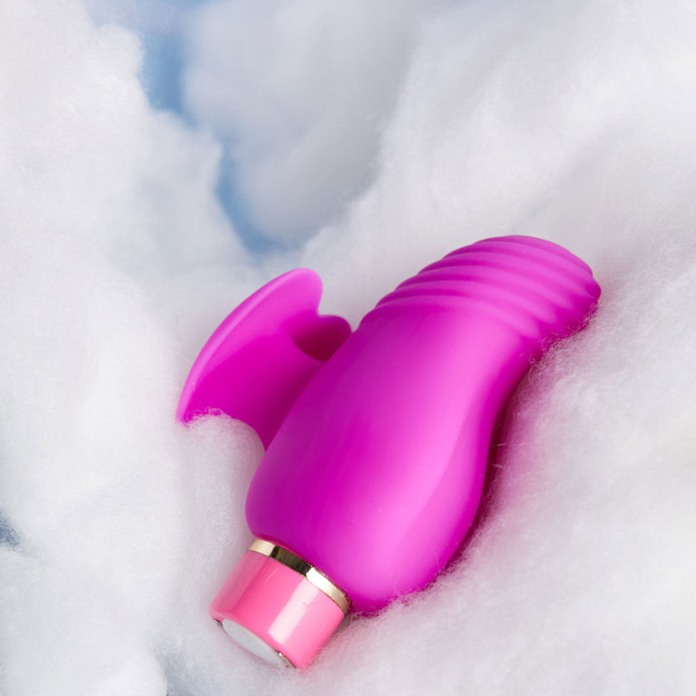 Aria Erotic AF Ergonomic Heart Finger Vibrator - Waterproof & Rechargeable for Sensual Pleasure - Perfect for Couples, Solo Play & Travel