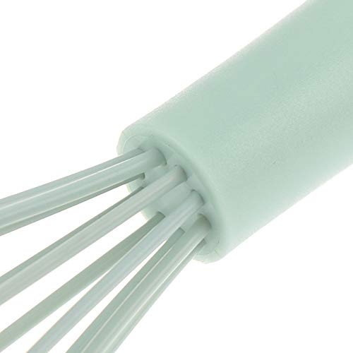 Lustar Silicone Egg Beater Whisk - Handheld Mixer for Baking, Cooking & Whipping Eggs - Blue Kitchen Tool for Perfect Omelets, Pancakes & Cake Batter