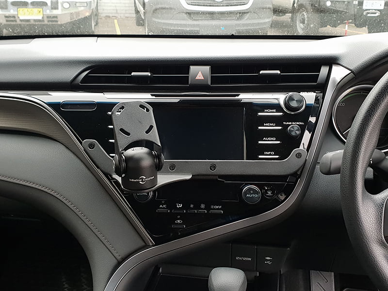 Industrial Evolution InDash Mount for Toyota Camry (2018-2020) - Secure Phone Holder for Hands-Free Navigation & Music Control While Driving