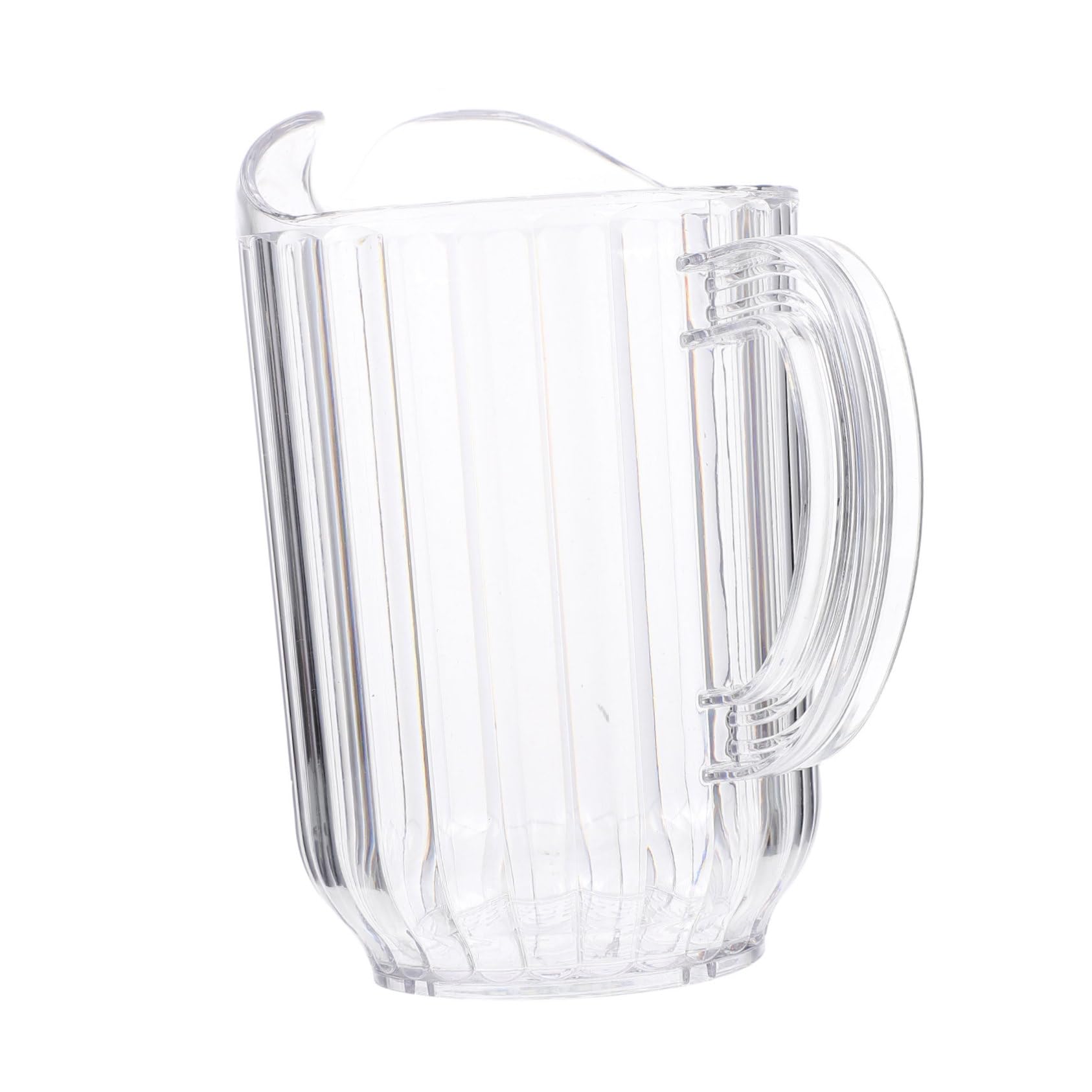 Premium Glass Pitcher with Acrylic Handle - 64oz Iced Tea Jug for Coffee, Lemonade, Beer & Beverages - Perfect for Restaurants, Parties & Home Use - Transparent Pitcher for Tea, Terrarium & Water Container