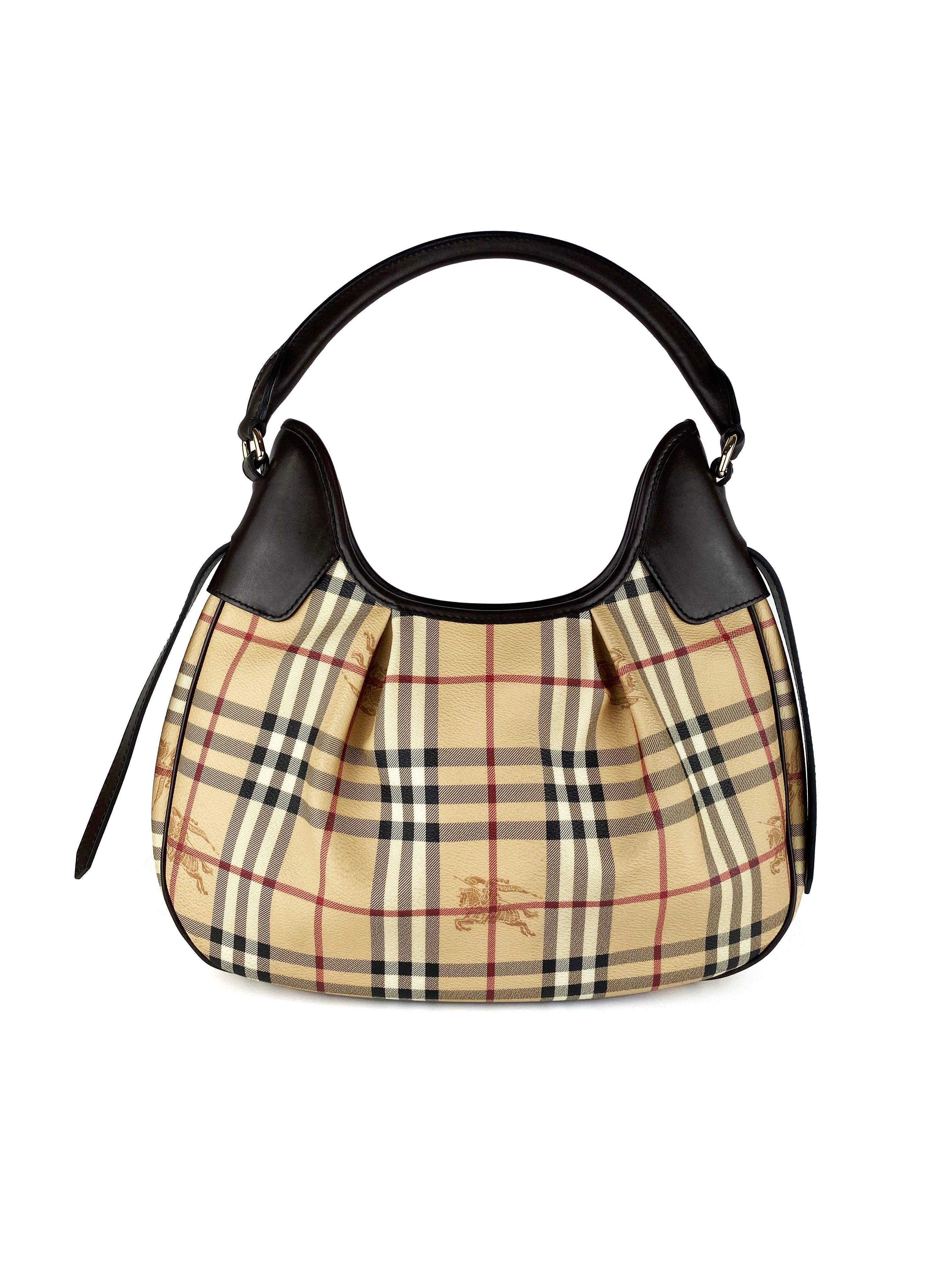 Burberry Monogram Tote Bag for Women - Luxury Designer Handbag with Signature Print, Perfect for Work, Travel & Everyday Use