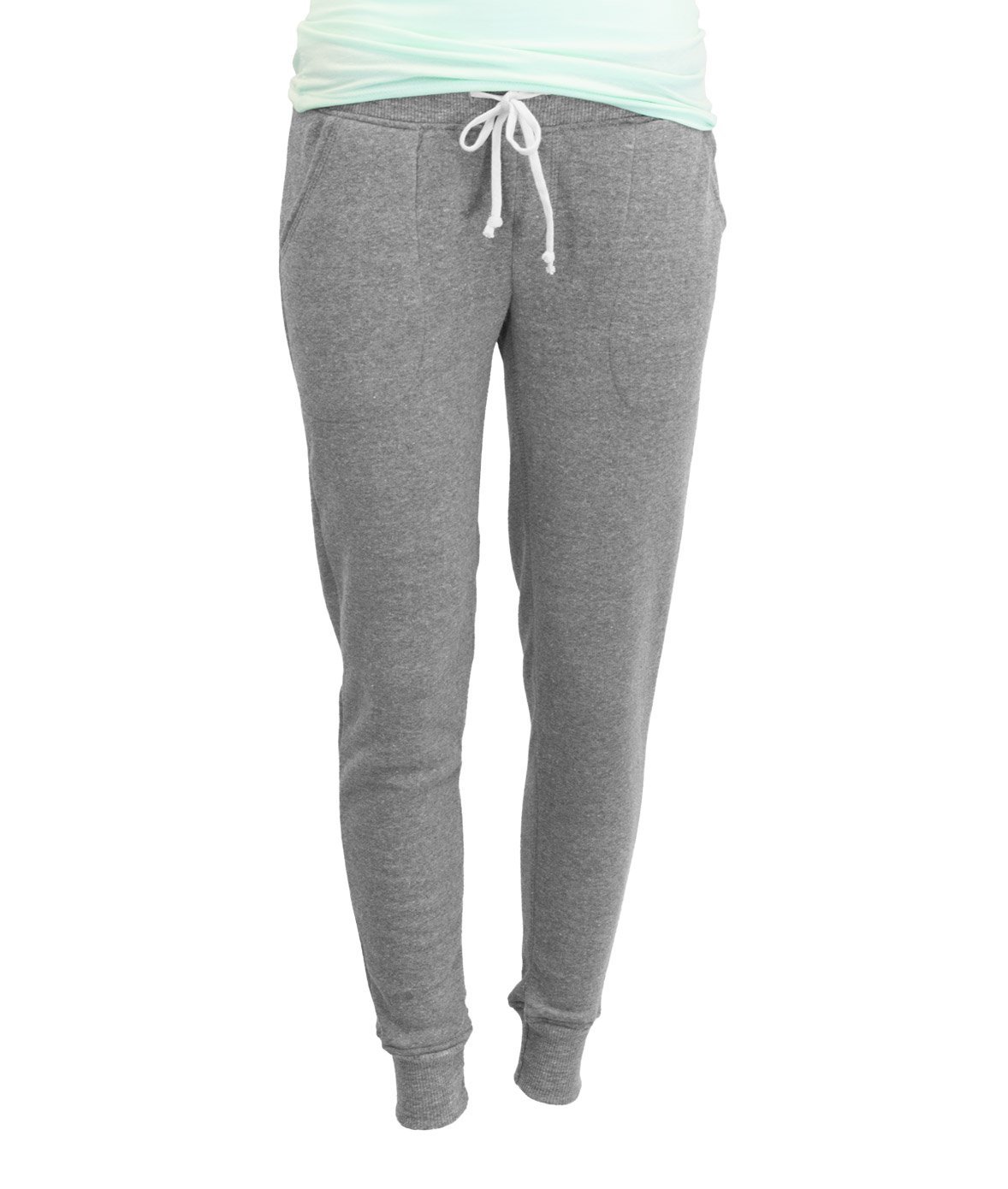 Vintage Recycled Fleece Joggers for Women - Eco-Friendly Comfortable Lounge Pants | Perfect for Yoga, Running, Travel & Casual Wear