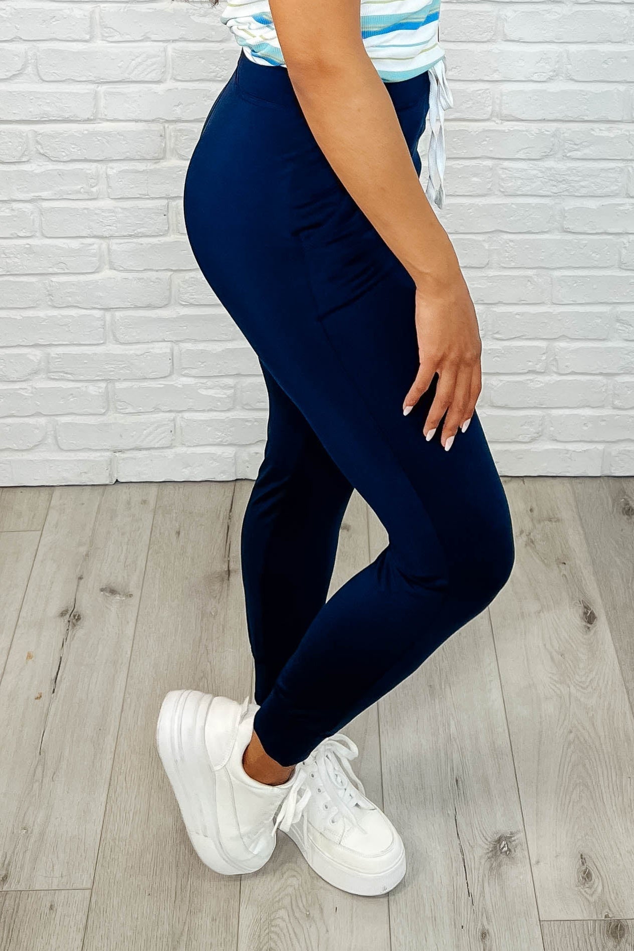 Premium Navy Joggers for Men & Women - Comfortable Running Pants with Elastic Waistband | Ideal for Gym, Workout, and Casual Wear