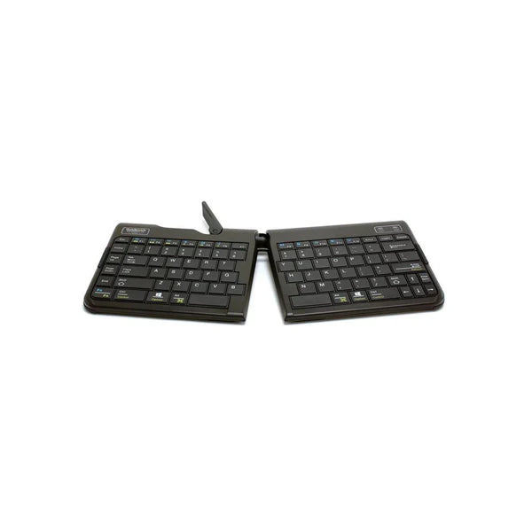Goldtouch Go!2 Bluetooth Wireless Mobile Keyboard - Ergonomic Design for Comfortable Typing on Smartphones, Tablets & Laptops - Perfect for Office Work, Travel & Remote Working