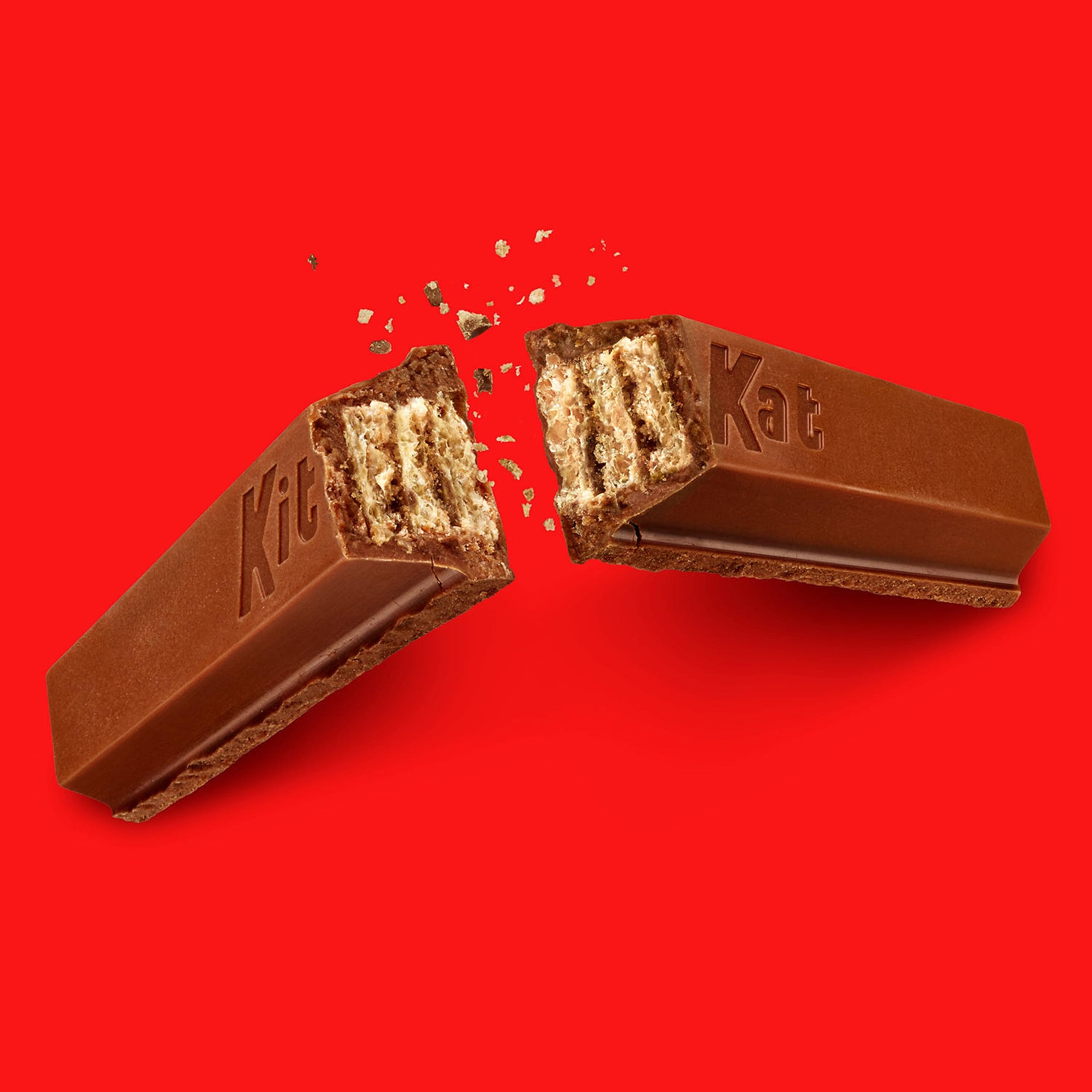 KIT KAT Milk Chocolate Wafer Candy Bars - 1.5oz (36 Count) - Bulk Pack of Crispy Wafer Cookies - Perfect for Halloween, Christmas, Party Favors & Office Snacks