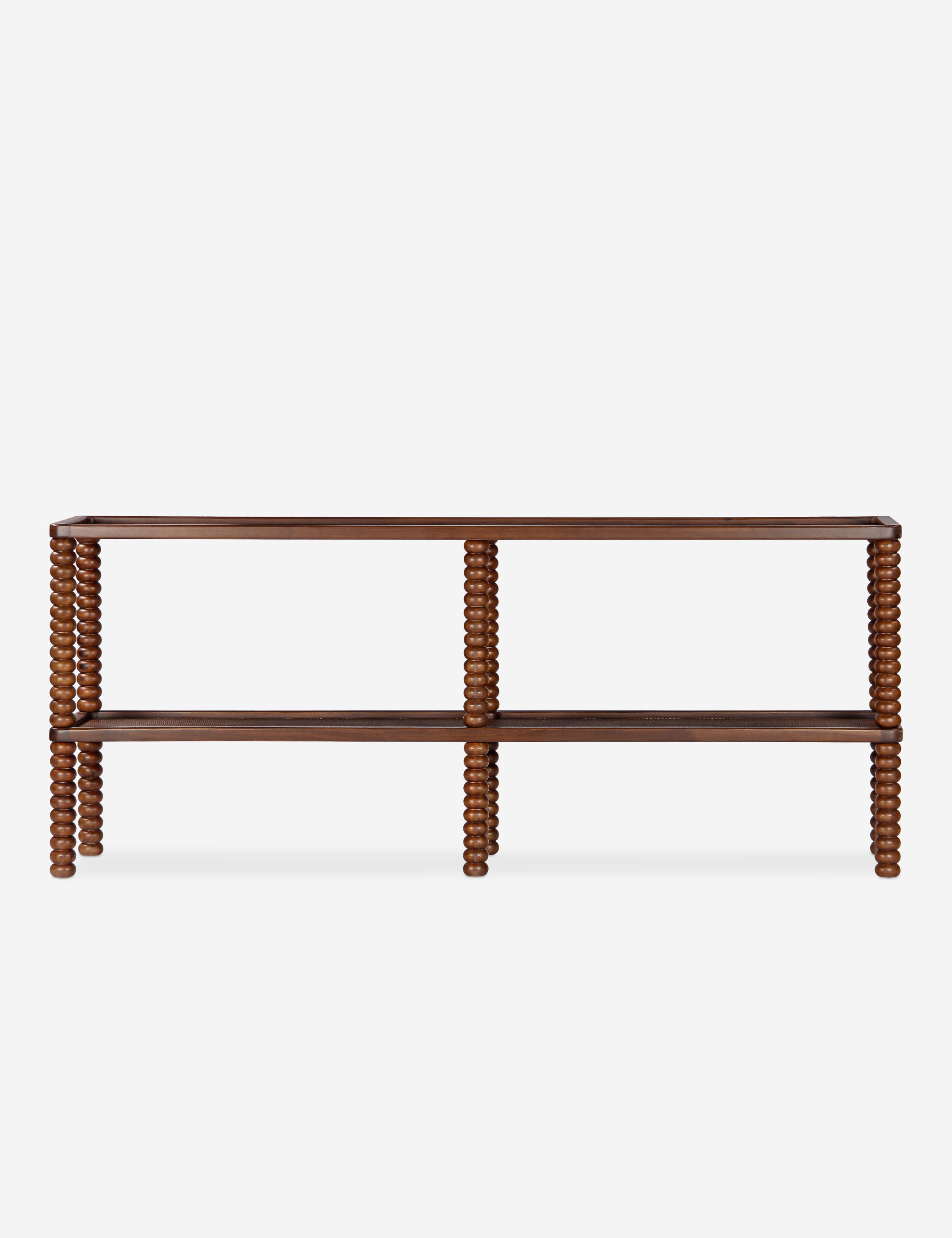 Modern Wooden Console Table - Entryway Sofa Table with Storage Shelf for Hallway, Living Room & Bedroom - Stylish Narrow Entry Table for Home Decor