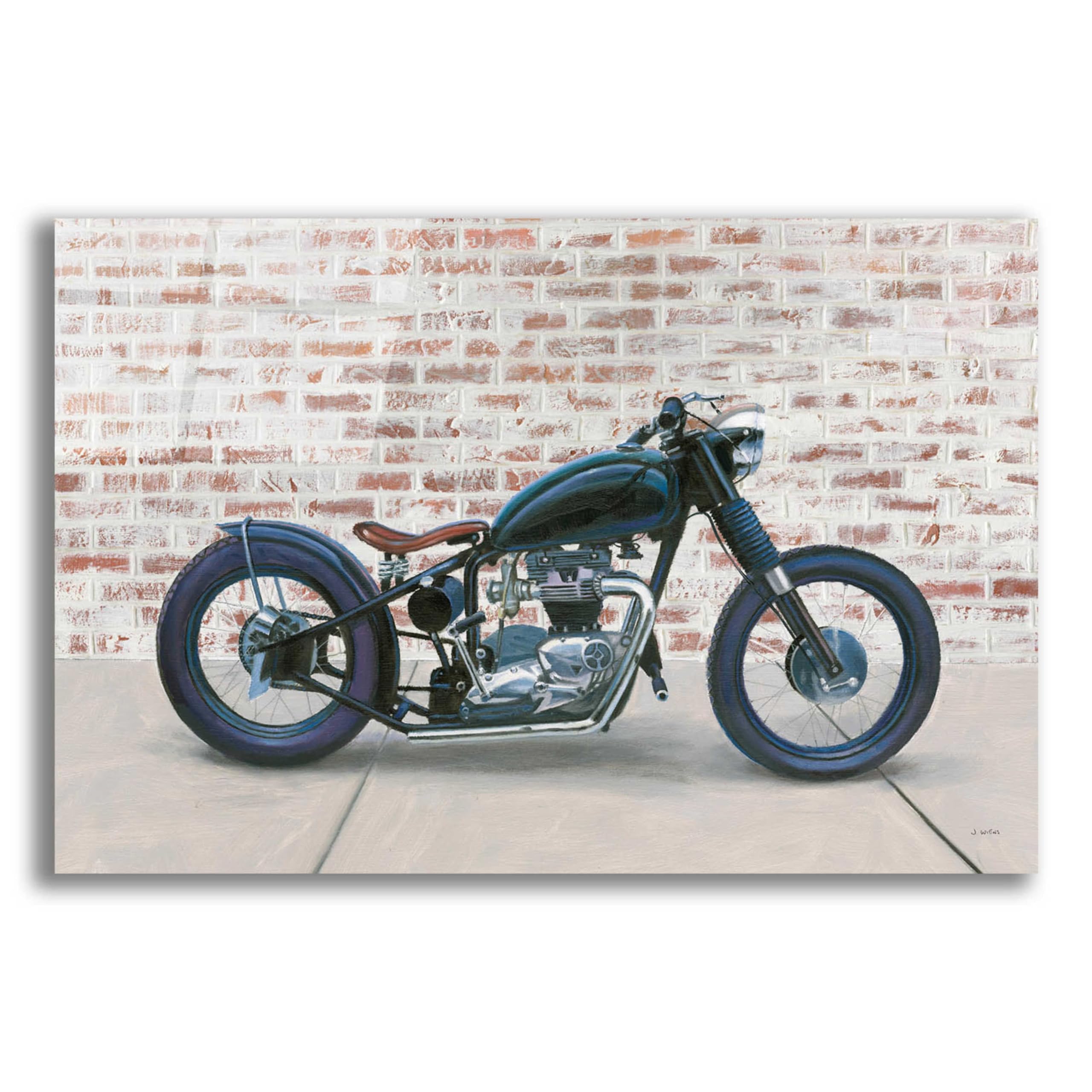 Epic Art 'Let's Roll I' by James Wiens - Premium Acrylic Glass Wall Art Painting 24x16 Inches - Perfect for Living Room, Bedroom, Office & Modern Home Decor