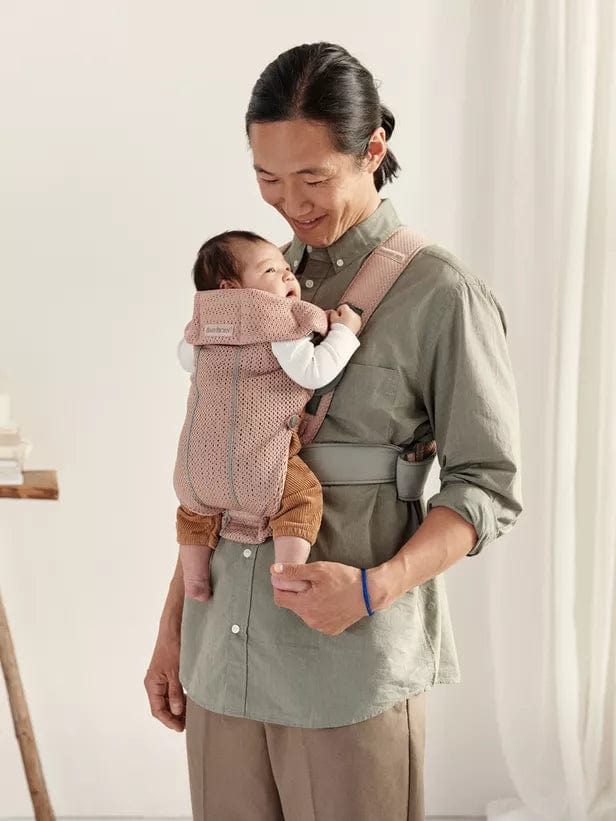 BabyBjorn Baby Carrier Mini 3D Mesh - Lightweight & Breathable Infant Carrier for Newborns to Toddlers - Perfect for Travel, Hiking & Everyday Use