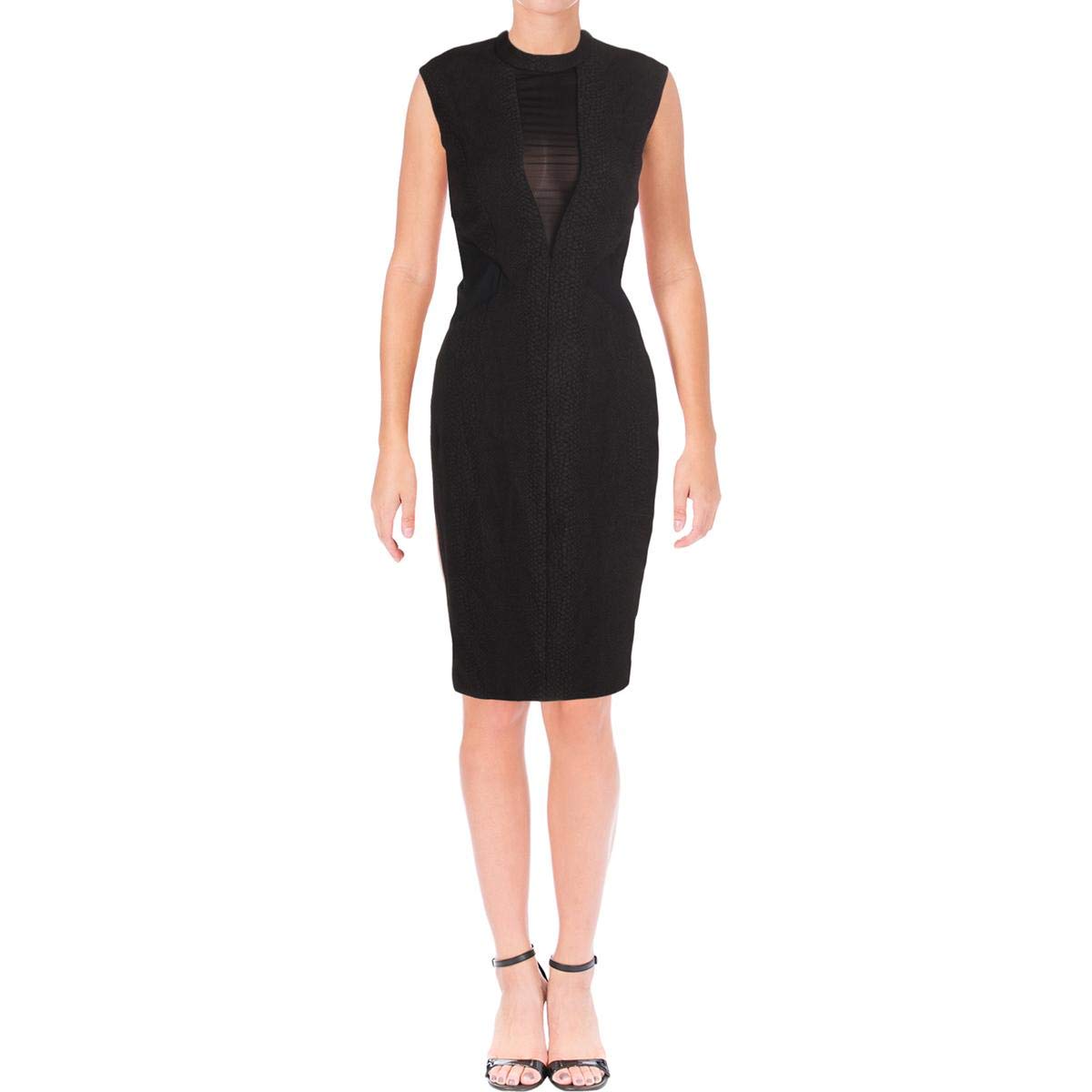 Bardot Women's Sheath Dress - Elegant Slim Fit Bodycon Dress for Evening Party, Cocktail, Wedding & Office Wear | Flattering Stretch Fabric for Comfort & Style