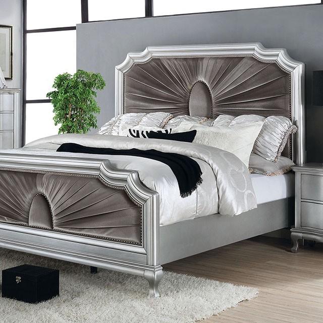 AALOK California King Size Bed - Premium Comfort for Large Bedrooms | Perfect for Master Suites & Spacious Bedrooms