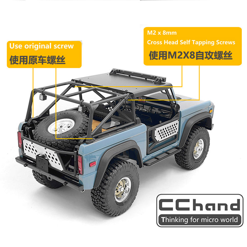 1:10 Scale RC Rock Crawler Rolling Rack Accessory - DIY Upgrade Parts for Remote Control Off-Road Vehicles | US Stock | Perfect for RC Racing, Crawling & Trail Adventures
