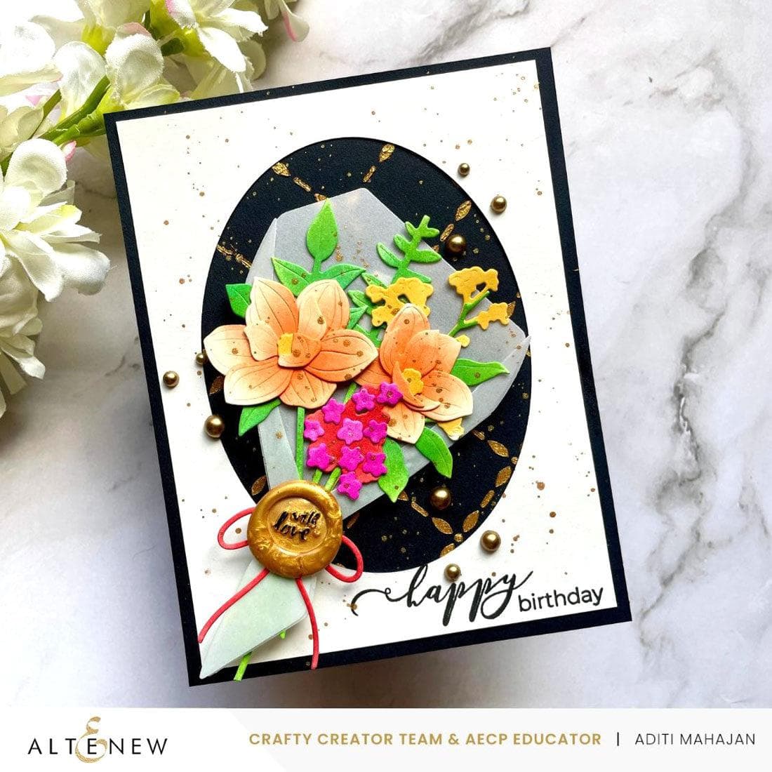 Parchment Bouquet Layering Die Set for DIY Scrapbooking, Card Making, and Paper Crafts - Perfect for Wedding Invitations, Greeting Cards, and Home Decor Projects