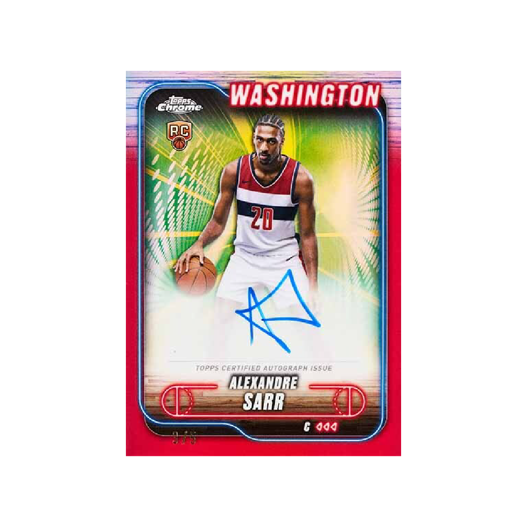 Topps Chrome Basketball 2024-25 Value Box - NBA Trading Cards Collection - Perfect for Collectors, Investors & Fantasy Sports Fans