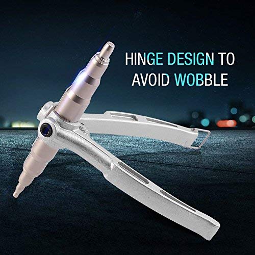 Yosoo Copper Pipe Tube Expander - Stainless Steel Mandrel Manual Expanding Tool for HVAC & Refrigeration Installation, Maintenance & Repair | AC Pipe Swaging Tool for Professional Technicians & DIY Home Projects