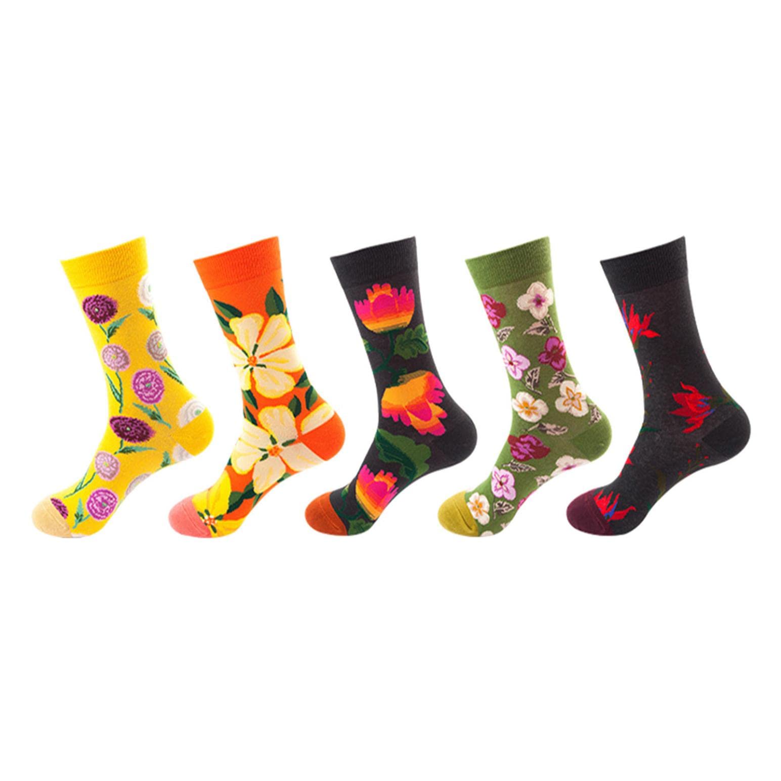 Breathable Sneaker Liner Socks 5 Pairs - Women's Novelty Colorful Funky Casual Socks for Toddler Boys | Perfect for Gym, Running & Everyday Wear
