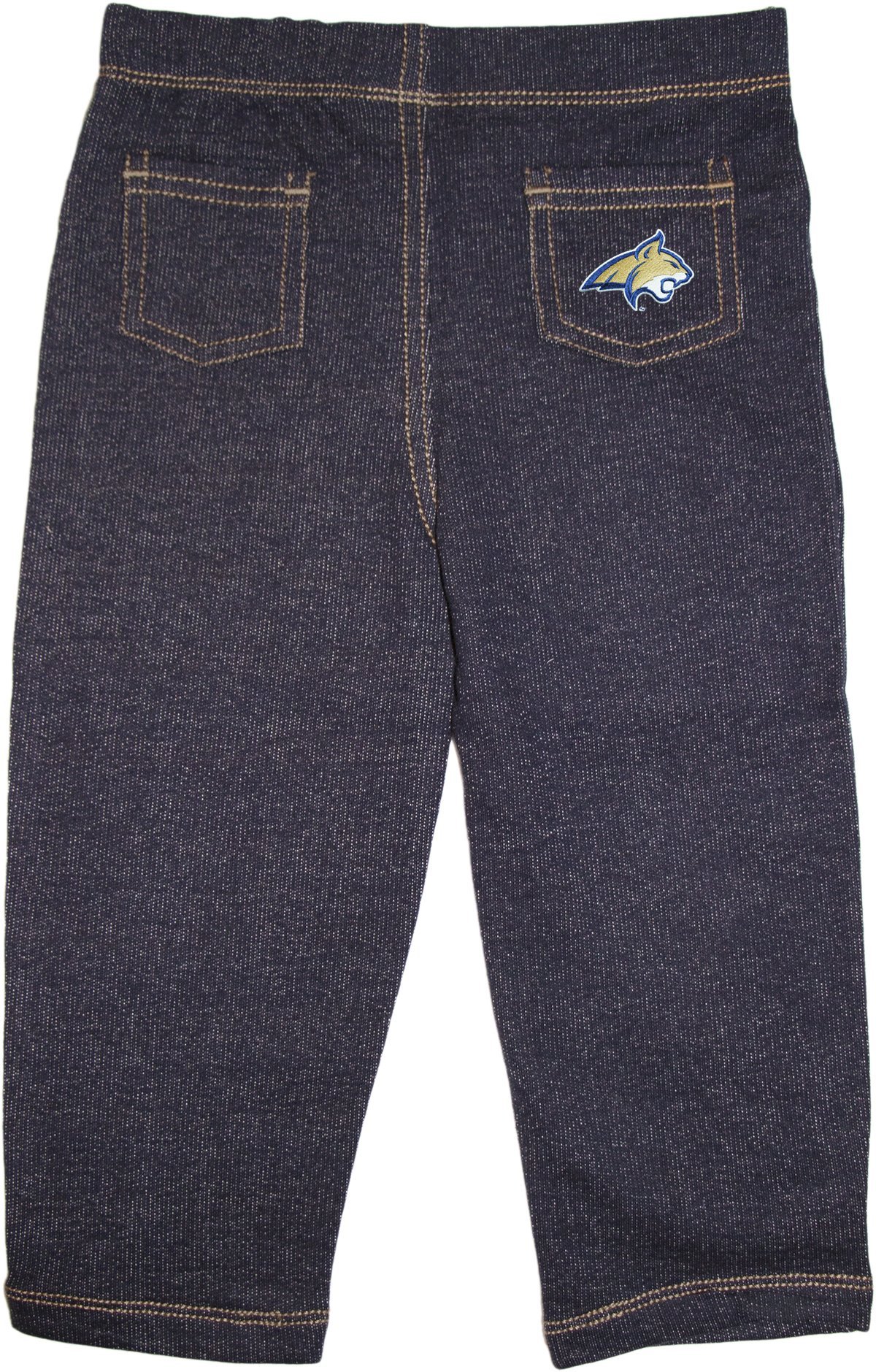 Montana State University Bobcats Denim Jeans for Men & Women - Comfortable College Fan Apparel for Game Day, Casual Wear & School Spirit