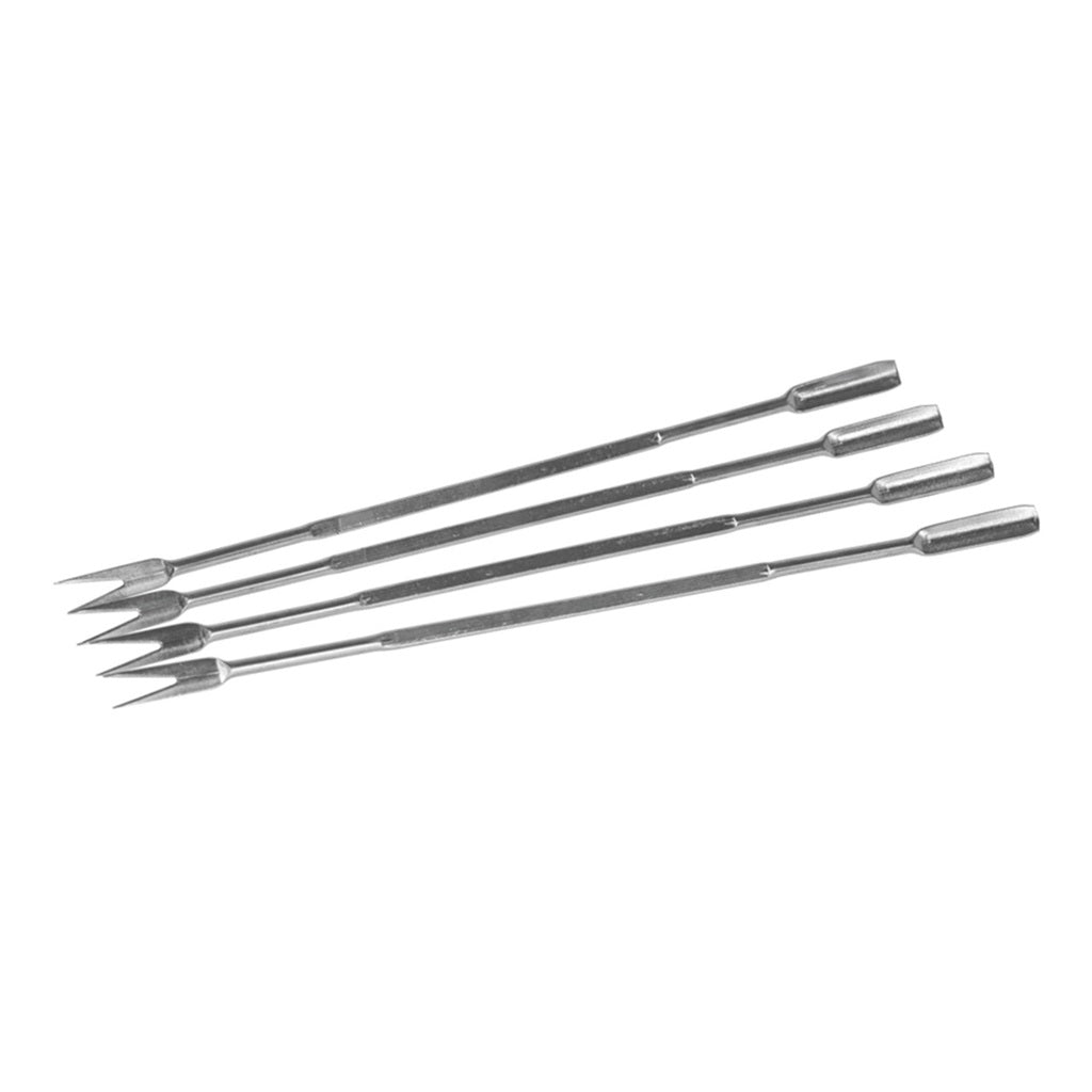 Premium Avanti Stainless Steel Seafood Forks Set of 4 - Elegant Seafood Utensils for Oysters, Crab, Lobster & Fine Dining