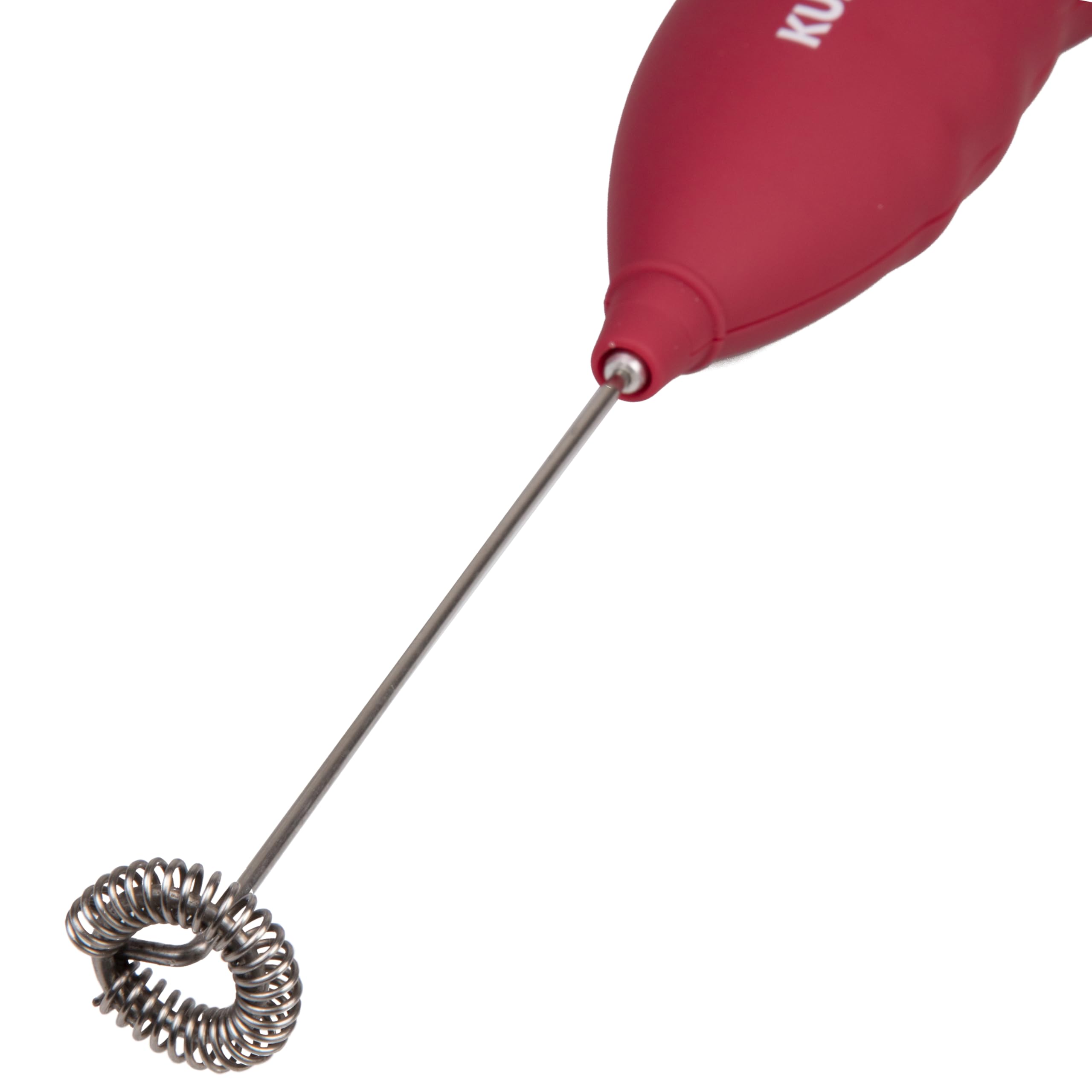 Electric Stainless Steel Milk Frother 2pk - Slickfroth 2.0 Handheld Battery Operated Foam Maker for Cappuccino, Latte, Hot Chocolate & Matcha - Perfect for Coffee Lovers & Home Baristas - Ideal for Morning Coffee, Afternoon Tea & Dessert Making