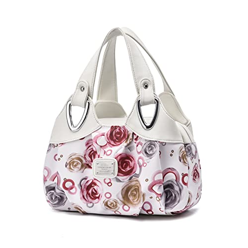 White Handle/Red Rose