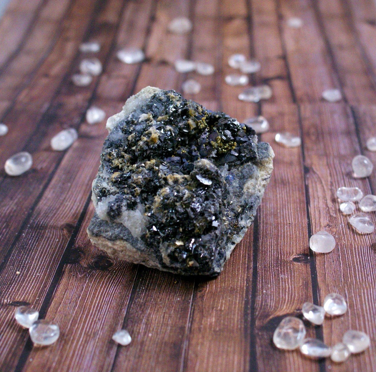 Natural Bulgarian Galena & Pyrite Mineral Specimens - Raw Crystals for Collectors, Healing & Home Decor | Perfect for Crystal Displays, Meditation & Energy Work