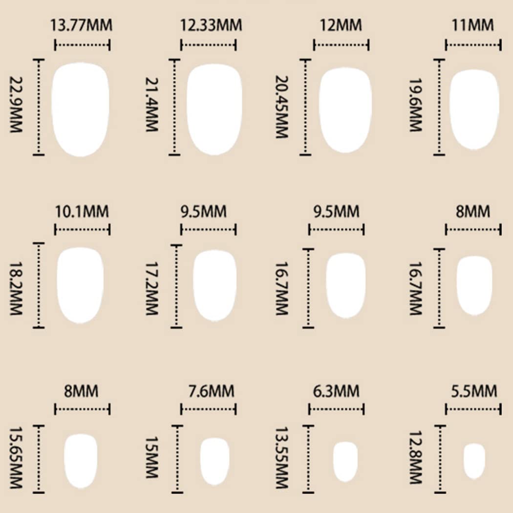 Short Almond Press on Nails - Glossy Pink Fake Nails with French Manicure Design & Abstract Swirl - 24Pcs Full Cover Stick on False Nails for Women - Perfect for Parties, Weddings & Daily Wear (Style D)