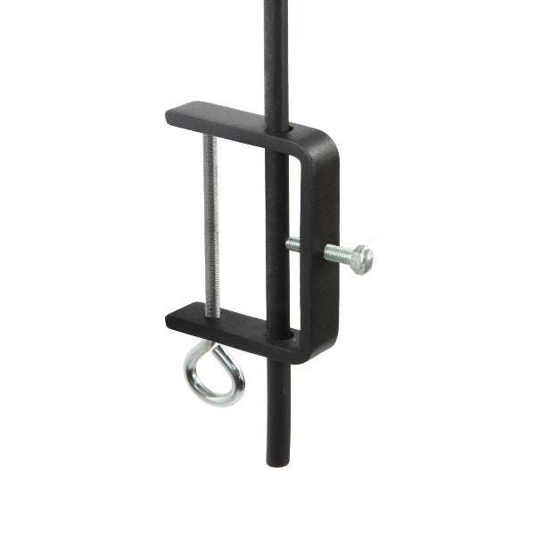 Sturdy O Hook Railing Pole for Outdoor String Lights - Perfect for Patio, Garden, and Backyard Decorations