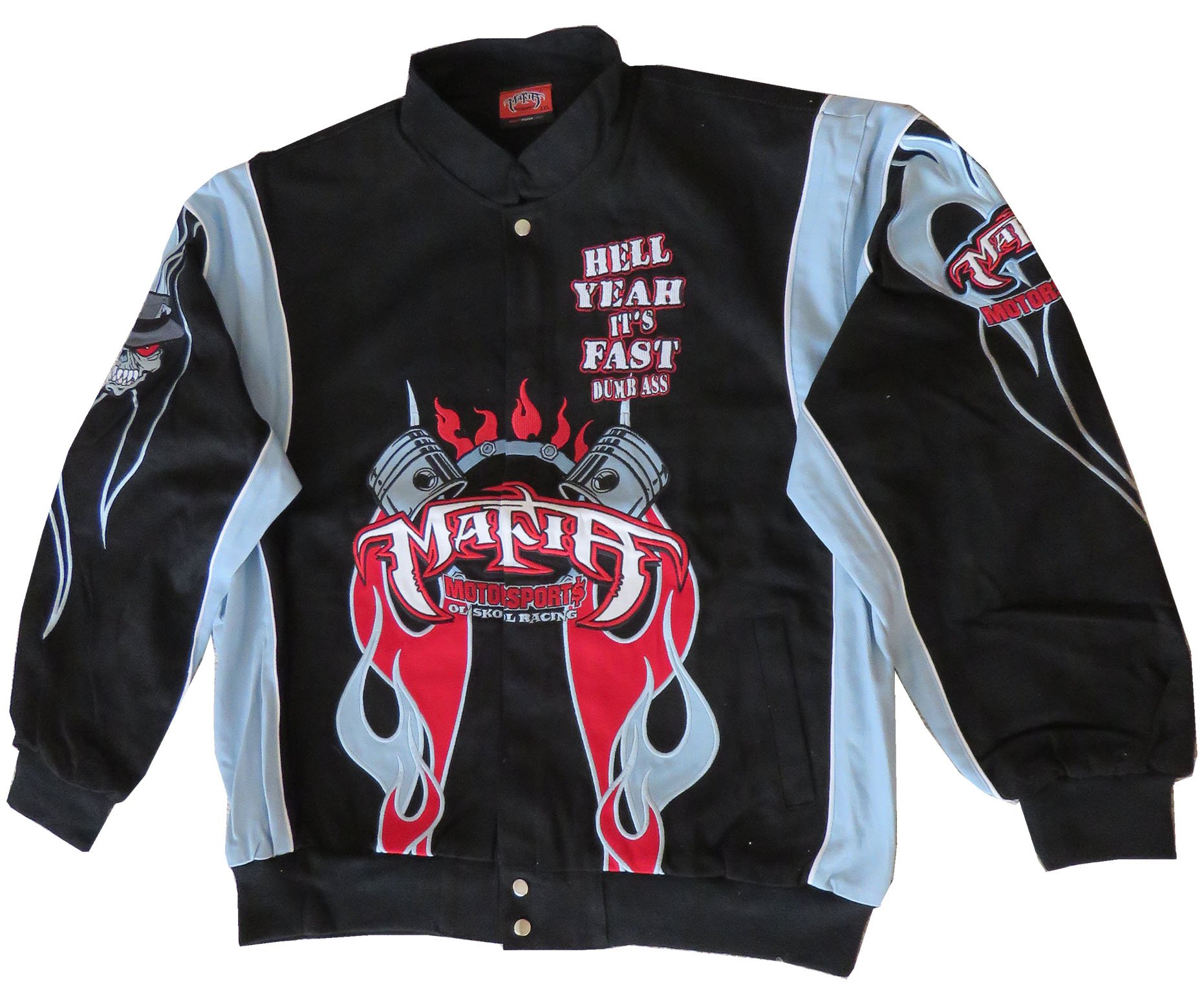Men's Mafia Motor Sports Jacket - Stylish Biker & Racing Apparel for Motorcycle Enthusiasts - Perfect for Riding, Racing & Outdoor Adventures