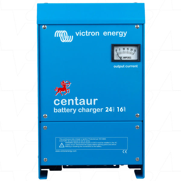 24V 16A Centaur Triple Output SLA Battery Charger with M8 Connector - Perfect for Marine, RV, and Solar Power Systems