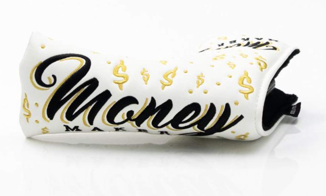 Golf Gods Money Maker Putter Cover - Premium Golf Club Headcover for Putters - Perfect for Golf Tournaments & Practice