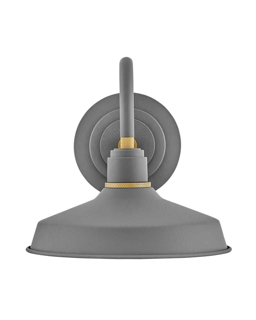 10231DMG Foundry 1 Liter Outdoor Wall Mount Lantern - Dark Matte Grey Finish for Patio, Garden & Porch Lighting
