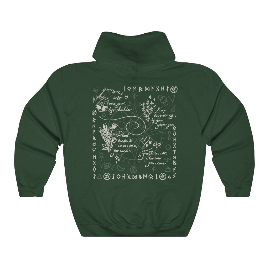 Practical Magic Sweatshirt | Witchy Apparel | Movie Inspired Hoodie | Cute Fall Fashion | Basic Witch Clothing | Cozy Witchy Woman Outfit - Perfect for Halloween, Autumn Layering & Witchy Vibes
