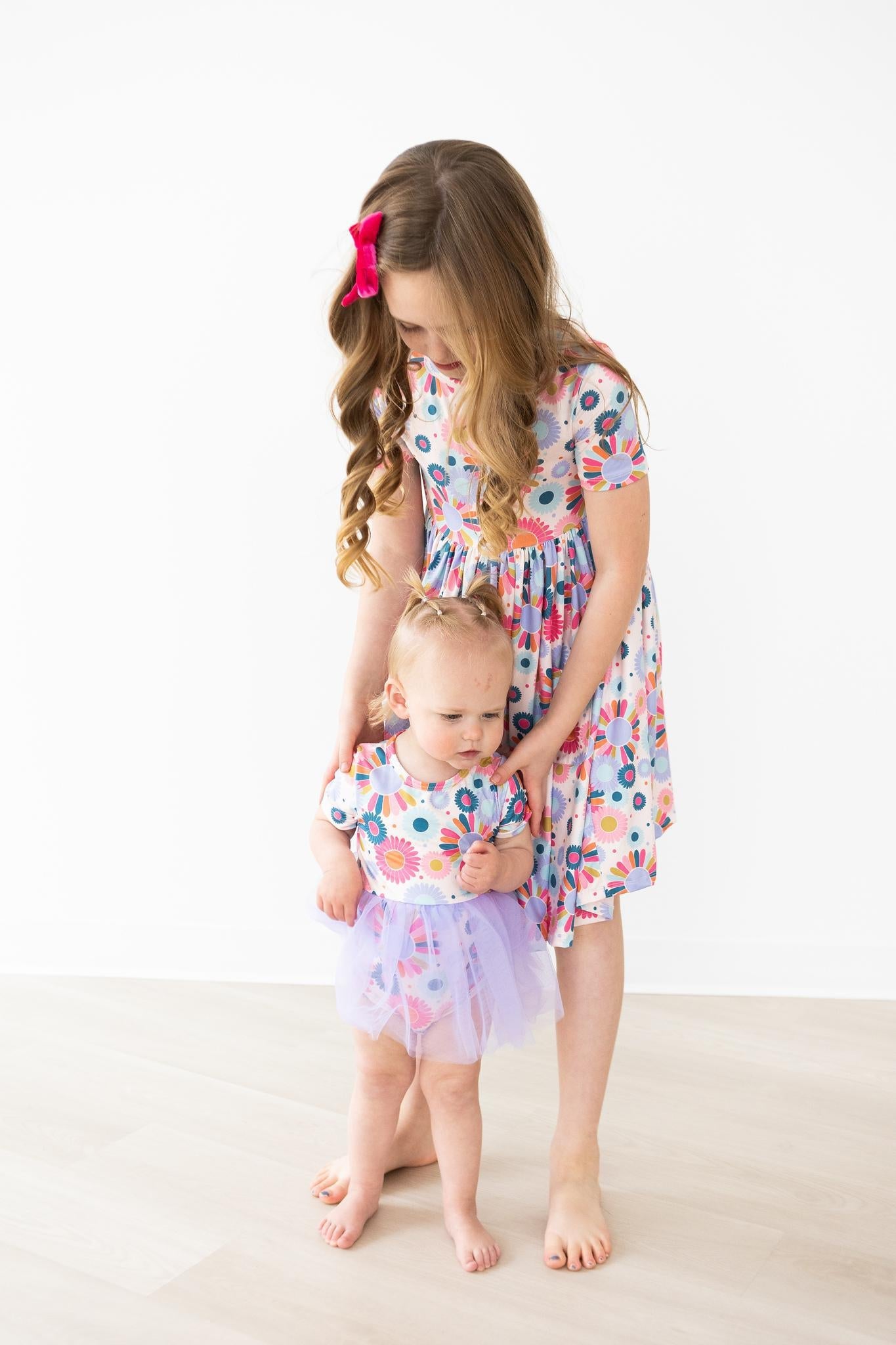 Keep Growing Women's Short Sleeve Pocket Twirl Dress - Flowy Summer Dress for Casual Outings, Beach Vacations & Date Nights