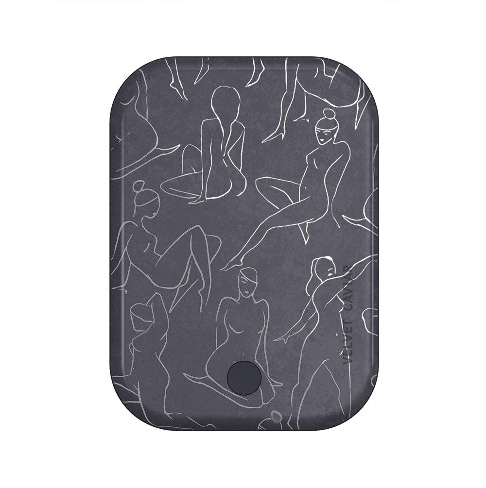 Beautiful Bodies Smoke MagSafe Battery Pack - Portable Charger for iPhone 12/13/14, 5000mAh Magnetic Power Bank - Perfect for Travel, Work & Outdoor Adventures