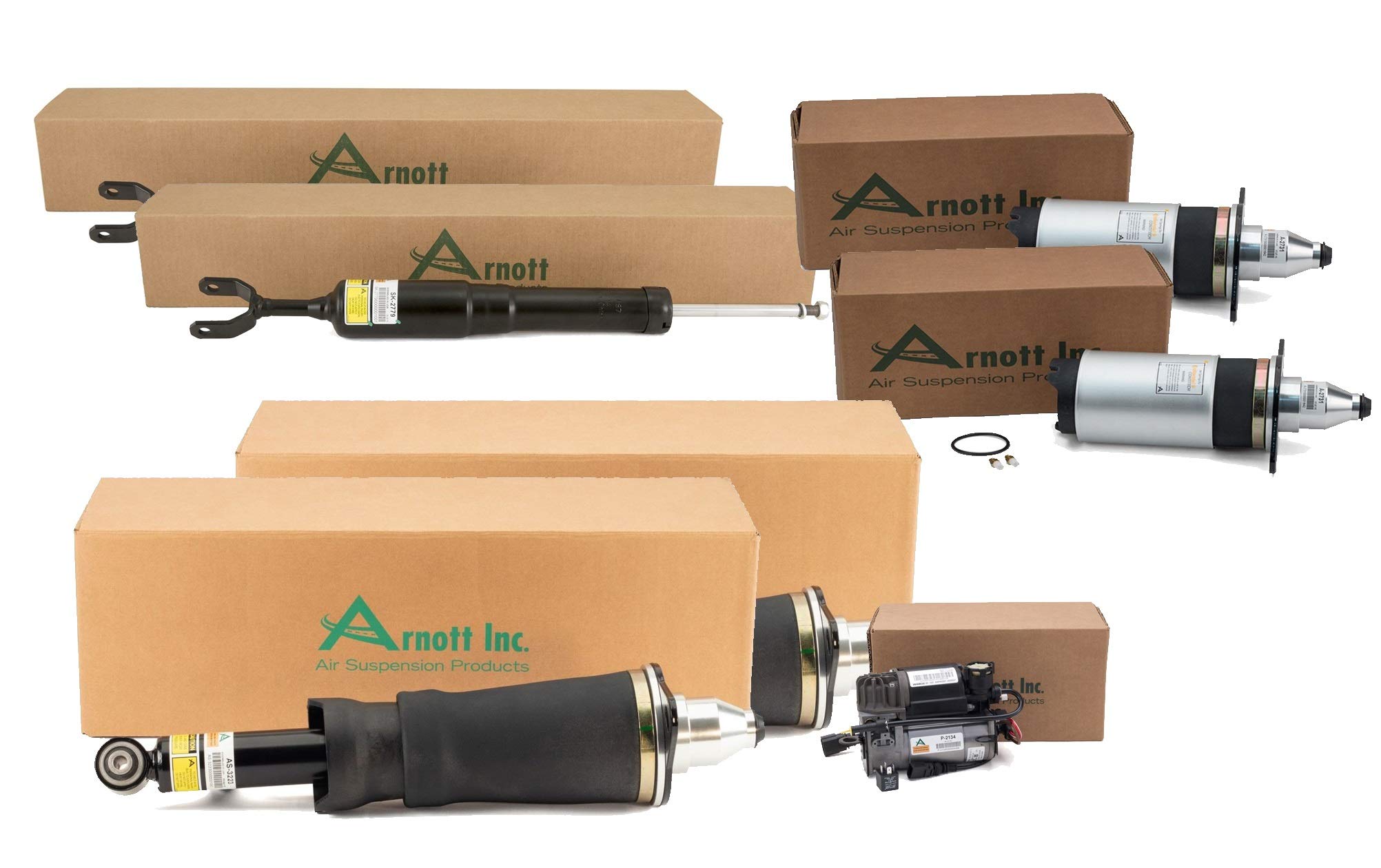 Arnott Front Air Shocks & Rear Struts Springs Compressor Kit for Audi Allroad Quattro (C5) - Perfect for DIY Suspension Repairs and Off-Road Adventures