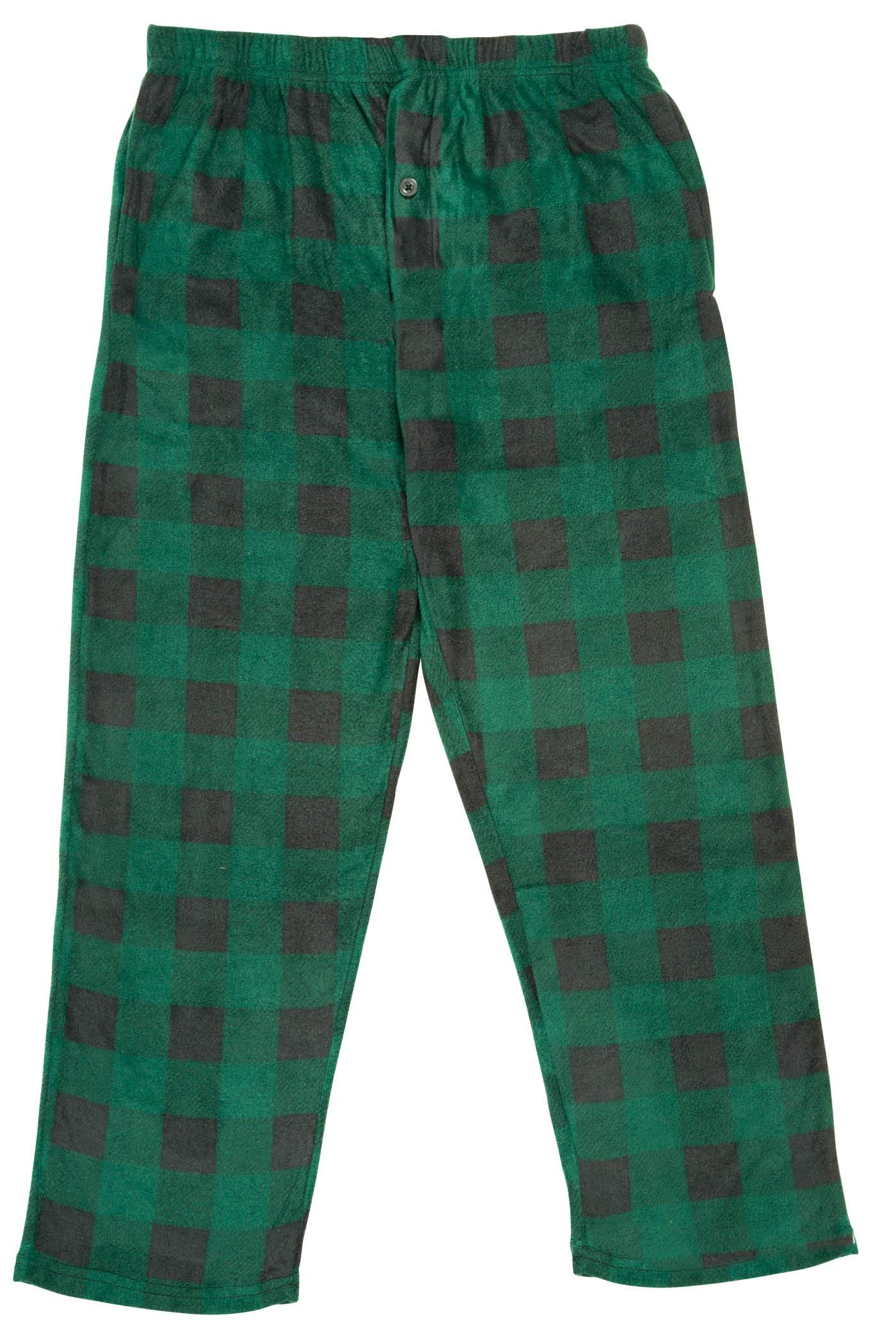 Cozy Boys Fleece Pajama Pants - Plaid Sleepwear for Big Boys Size 8-18 - Perfect for Christmas, Winter Nights & Sleepovers - Soft & Warm Holiday Pajamas