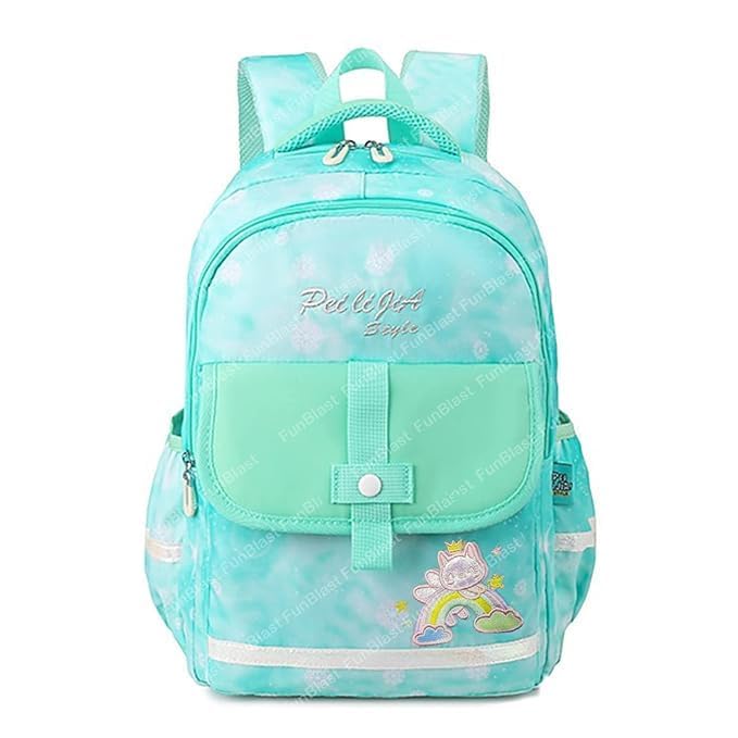 EXOMOON Unicorn Backpack for Kids - Cute School Backpack for Boys & Girls, Lightweight Large Capacity Bookbag for Students, College, Travel & Outdoor Activities - Perfect for School, Camping, Picnics & Daily Use