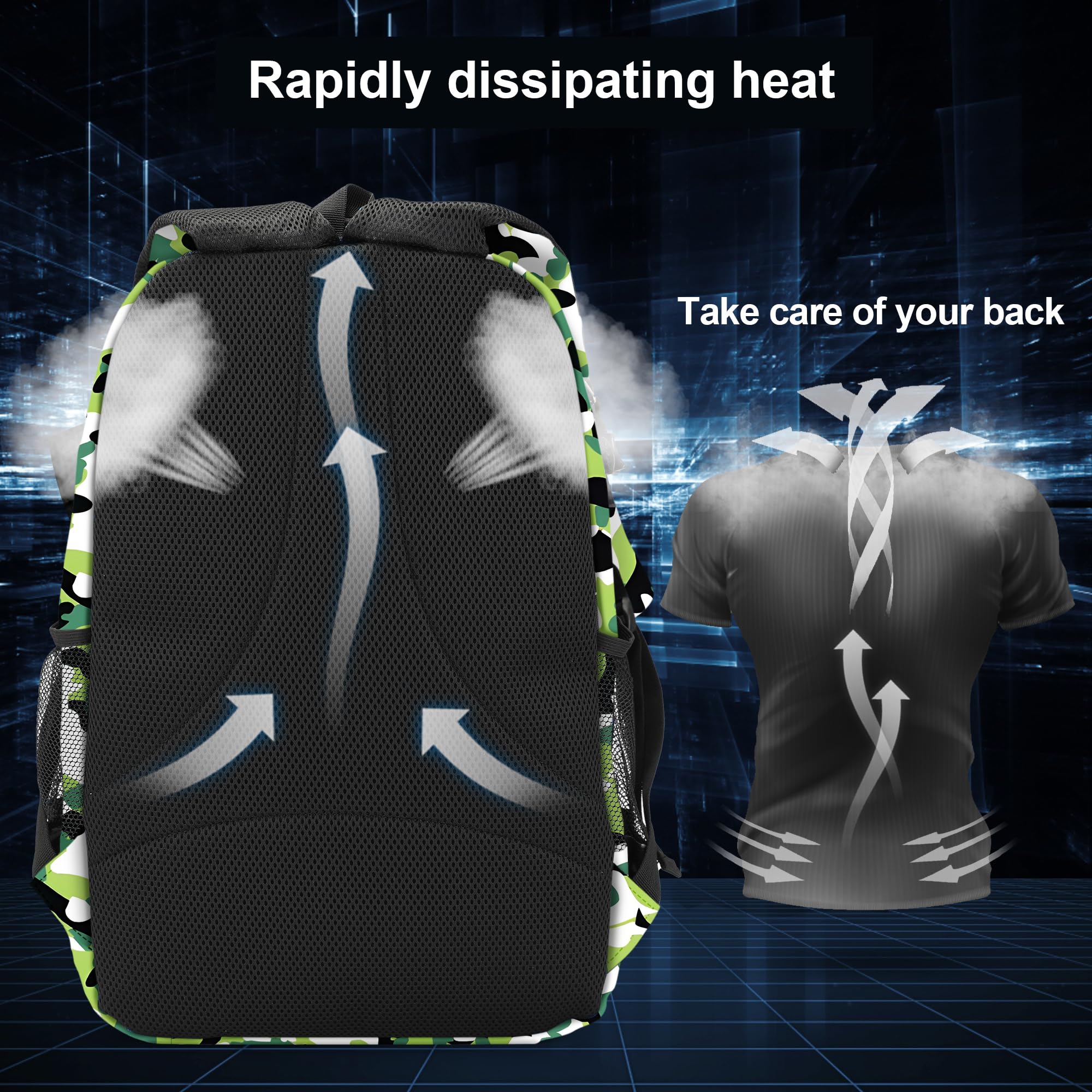 Rickyh Lightweight Durable Waterproof Backpack for Elementary School Students - Perfect for Kids' Daily School Use, Travel & Outdoor Activities