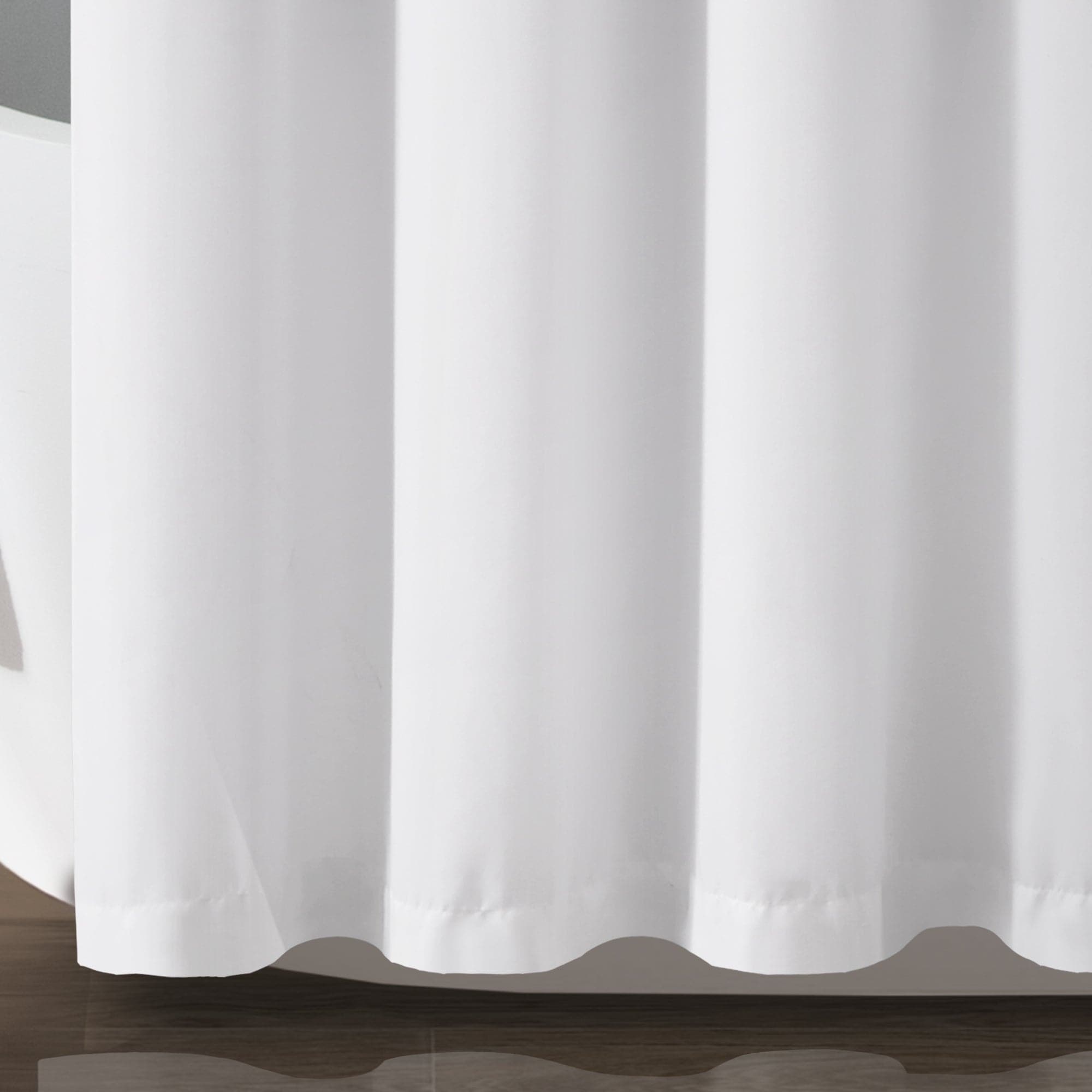 Terra Embroidery Shower Curtain - Waterproof Bathroom Decor with Elegant Floral Design for Modern Homes | Perfect for Bathrooms, Guest Suites & Spa Retreats