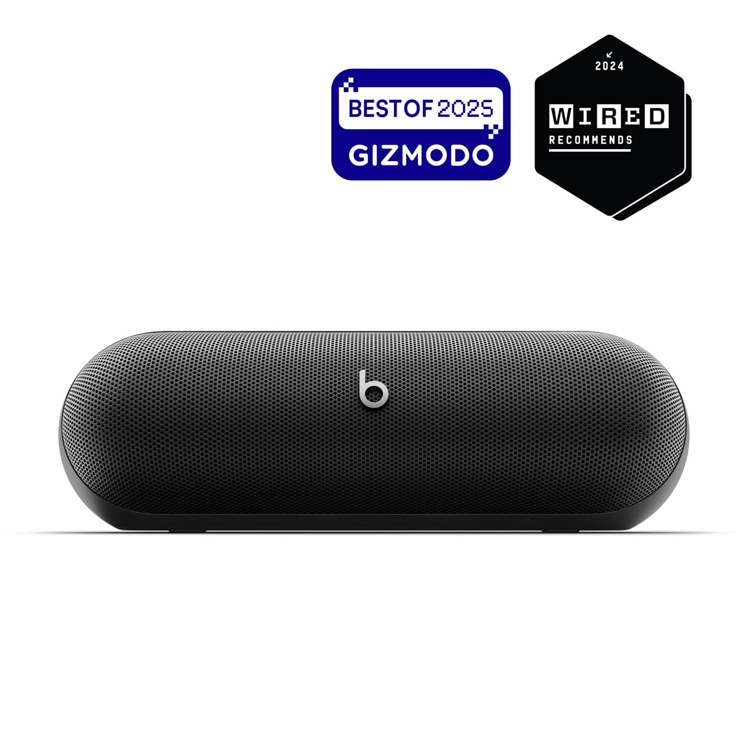 Beats Pill+ Wireless Bluetooth Speaker with 24-Hour Battery Life | IP67 Waterproof & Dustproof | USB-C Portable Charger | Built-in Mic | Compatible with Apple & Android Devices | Matte Black | Perfect for Outdoor Adventures, Pool Parties & Travel
