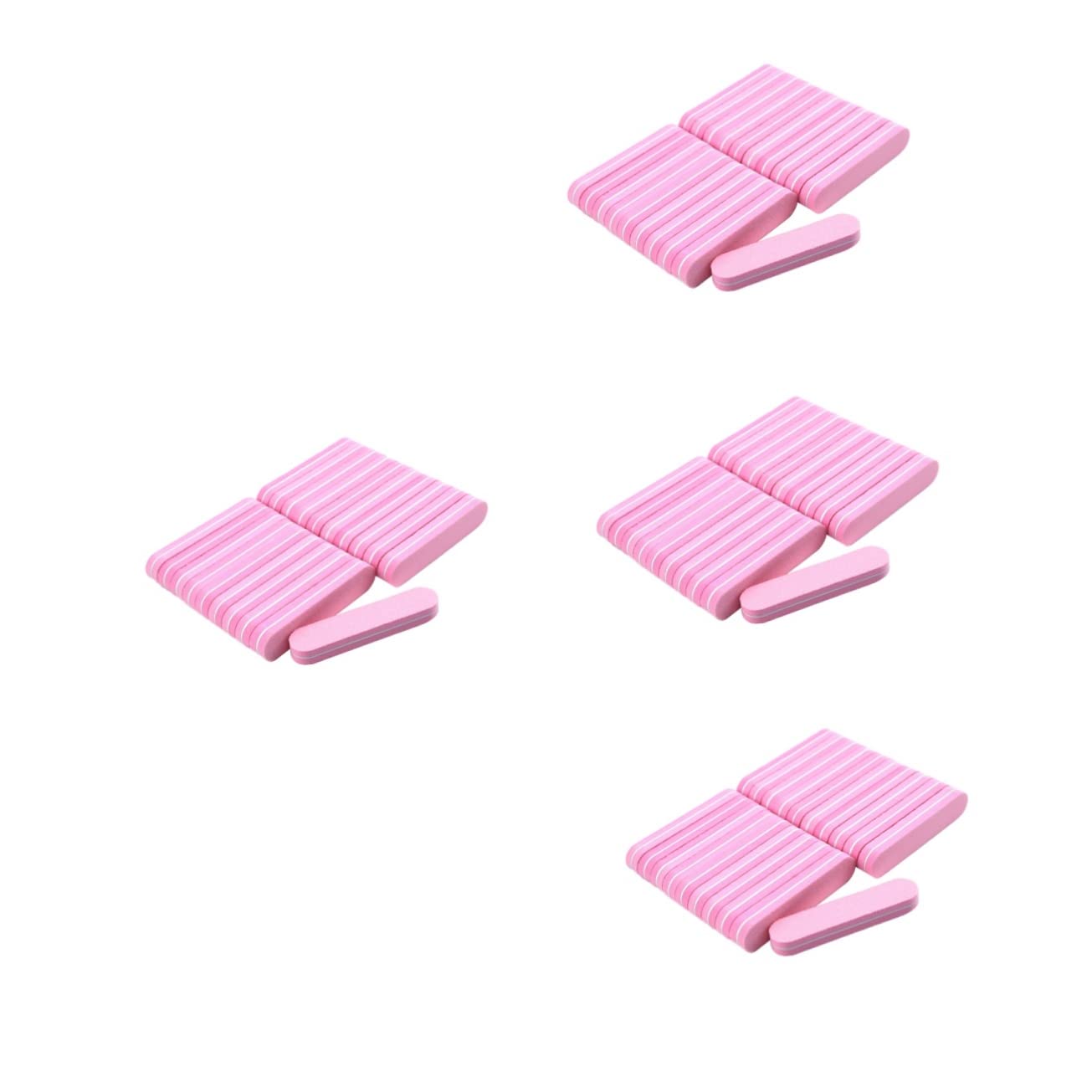 FOMIYES 80 Pcs Mini Nail File Set - Nail Buffer Block, Nail Buffer File, Nail Tools Kit with 4 Grits for Professional Manicure & Pedicure | Perfect for Home, Salon & Travel Nail Care