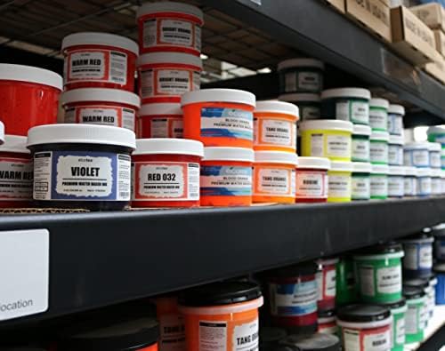 Ecotex® Water Based Screen Printing Ink Mixing White (1 Gallon - 128oz) - Premium Fabric Ink for Silk Screen Printing - Made in USA - Ideal for T-Shirts, Tote Bags & DIY Projects