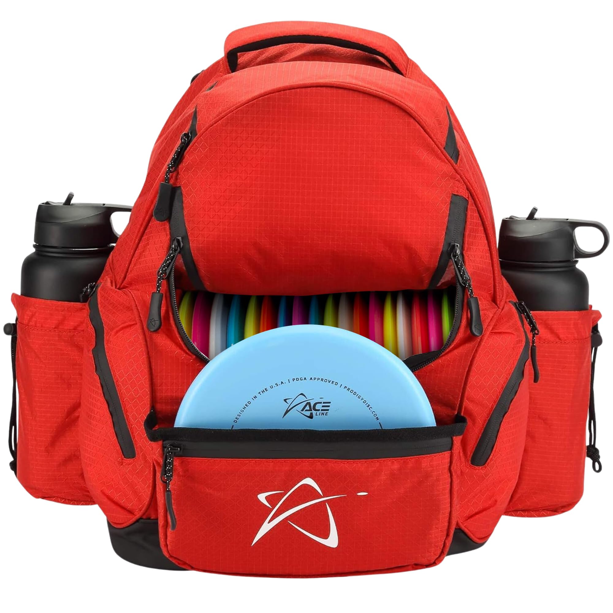 **Prodigy Disc Golf BP-3 V3 Backpack – Durable & Water-Resistant Disc Golf Bag – Holds 17+ Discs with Extra Storage – Perfect for Beginners & Travel – Ideal for Tournaments, Practice & Outdoor Adventures**