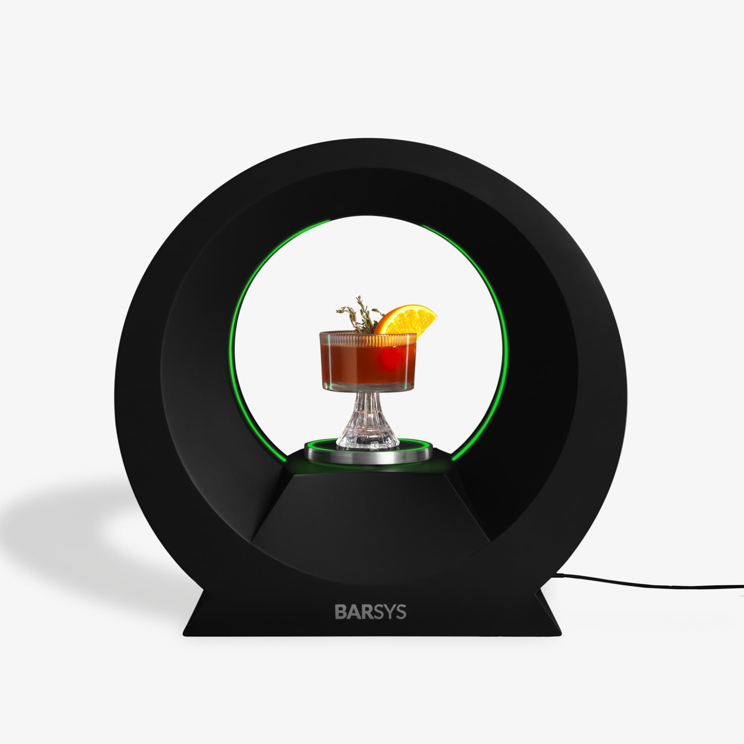 Barsys 360 Smart Cocktail Maker Machine - Automatic Home Bar Drink Mixer for Margaritas, Cocktails & Mocktails | App-Enabled Personalized Drink Mixing System (Black) | Perfect for Home Bars, Parties & Entertaining