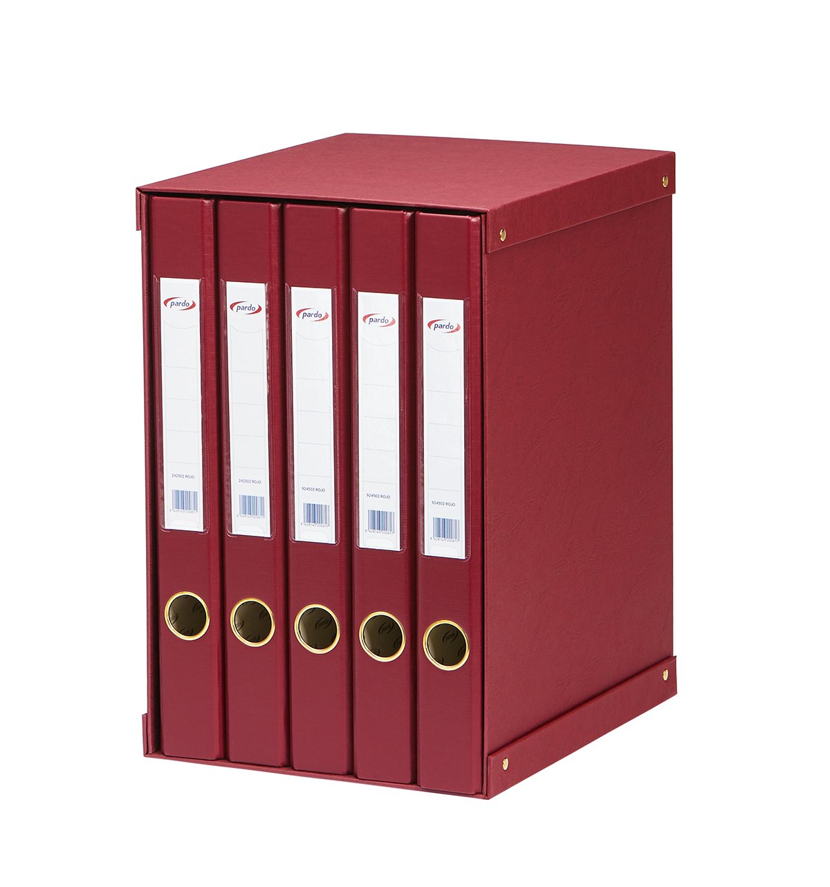 924502 - Bordeaux Color Folio Filing Cabinet, 1 Unit - Perfect for Office Organization & Document Storage
