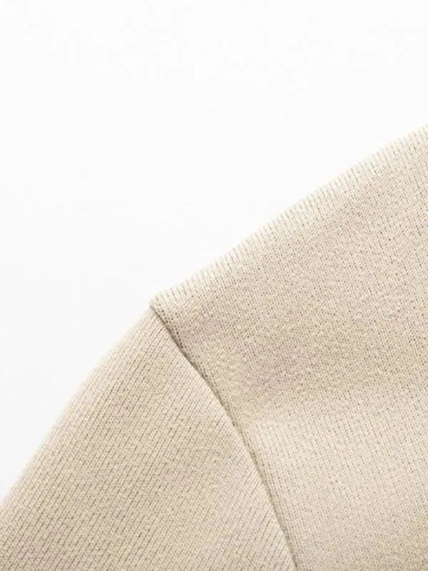 Men's Slim Fit Turtleneck V-Neck Sweater - Soft & Warm Knit Pullover for Casual Wear, Office & Winter Outfits