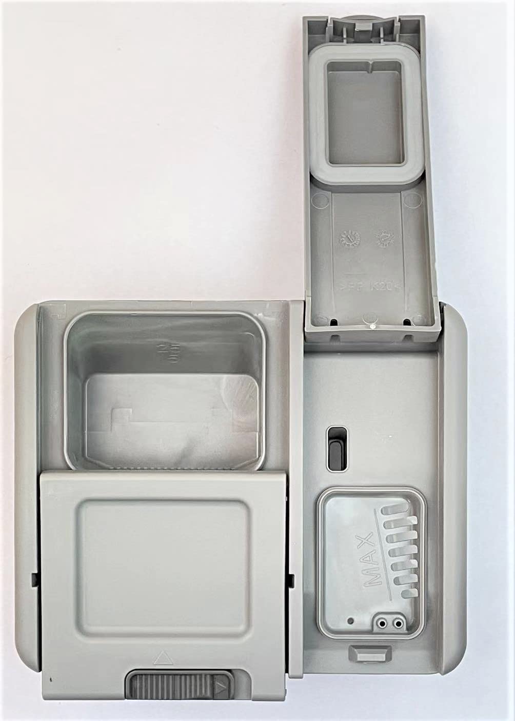 DD59-01003A Replacement Rinse Aid and Detergent Dispenser for Samsung Dishwasher DW80R706 - Compatible with Samsung Dishwasher Models, Perfect for Kitchen Cleaning and Dishwashing Efficiency