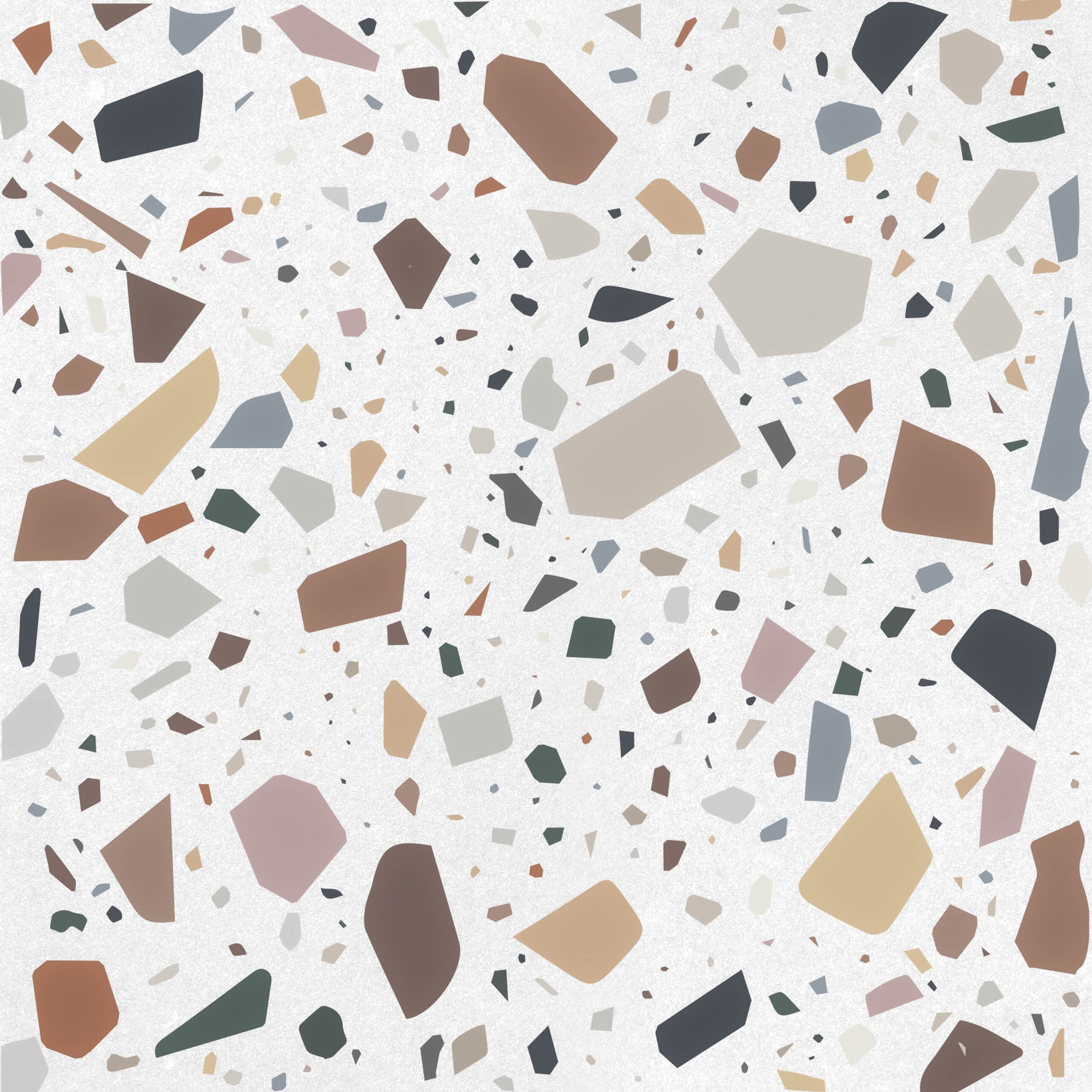 Stylish Confetti Terrazzo Porcelain Tile | Durable & Waterproof Flooring for Kitchen, Bathroom & Outdoor Patio | Orange County