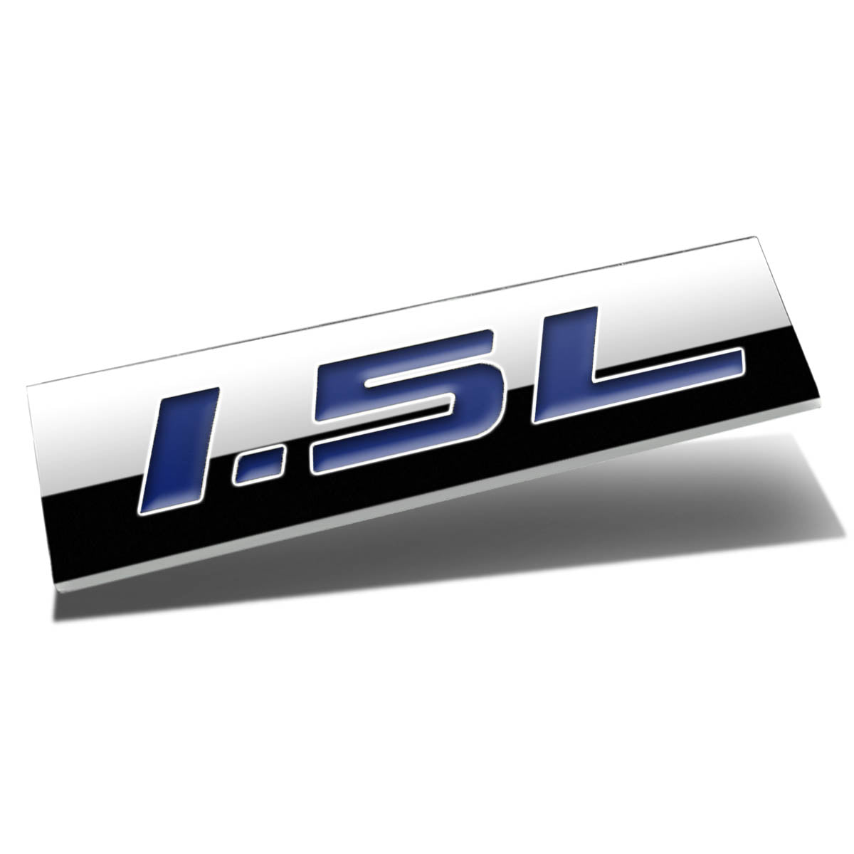 1.5L Universal Chrome Emblem Badge Decal - Premium Car Styling Accessory for Auto Enthusiasts | Perfect for Vehicle Customization, Car Shows & Personalization