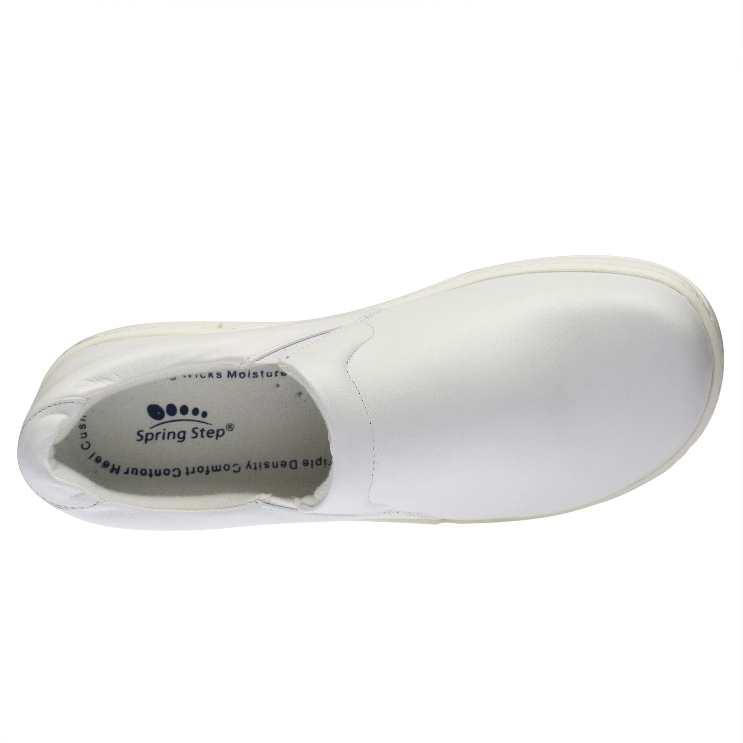 Spring Step Women's Woolin Comfortable Slip-Resistant Work Shoes - Non-Slip Safety Footwear for Nurses, Waitresses & Healthcare Professionals